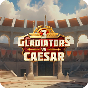 3 GLADIATORS VS CAESAR